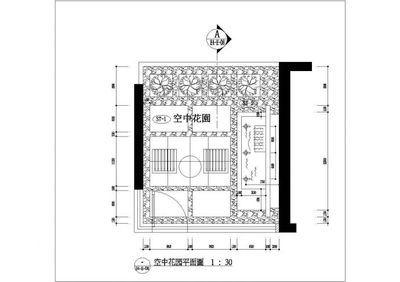 某花园小区一期住宅工程样板房室内装修设计cad全套施工图(含3套设计)